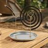 Heat-Resistant Incense Coil Burner with Tray Gnat Coil Stand Multi-function Incense Clip  Summer