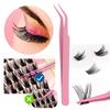 MOICUU False No Glue Partial False Natural Eyelash with Dedicated Storage Strong Large Capacity Eyelashes, Required, Eyelashes, Lightweight, 3-Second