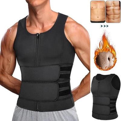 Moldeador de Chaleco con Doble Cintura para Hombre Tallas Grandes - Control Abdominal para Fitness Deportivo