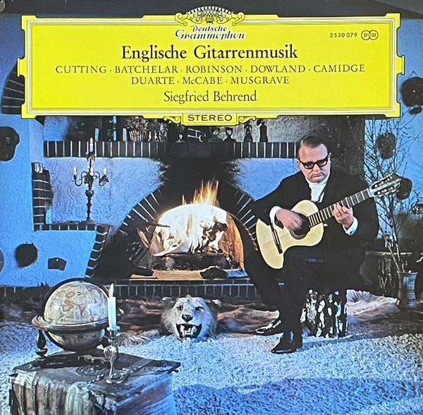 

LP Record CUTTING BATCHELAR ROBINSON DOWLA Englische Gitarrenmusik 2530079 DEUTSCHE GRAMMO Germany Classical Used