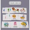 Children Magnetic English Letters Find Car Parking  Maze Learning Education Toys Color Matching Montessori Toys Wooden Toys