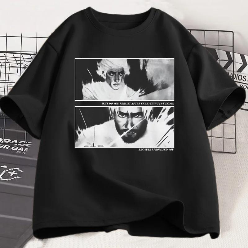 Футболка унисекс Jayvik женская унисекс винтажный стиль Jayce X Viktor футболки с принтом Arcane женские футболки высококачественная уличная футболка S 2228₽