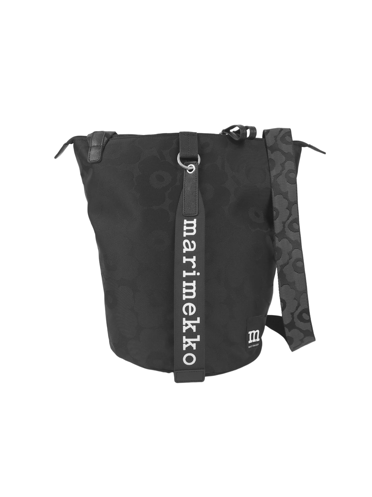 

Shoulder bag for bucket for 092226 999 [Marimekko] women, large, crossbody, A4, bag, all-day bucket, Unikko, women, [Product] чорний