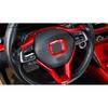 Steering Wheel Border Panel Cover Trim 1* For Honda Accord 18-22 10th Bright Red
