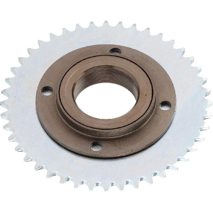 Rear Chain Sprocket Set, 78mm OD 4‑Hole Toothless Flywheel + T8F 44T 54mm Chain Sprocket for 43 49 Mini Gas Scooter ATV