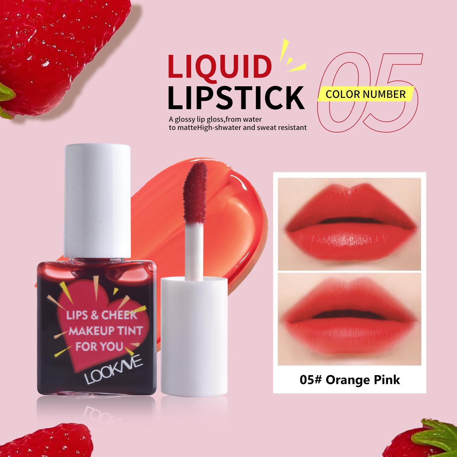 

Увлажняющий блеск для губ и щек, матовый, стойкий цвет, легко наносится, насыщенный пигментом оттенок для губ