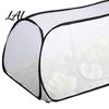 Breathable Non Woven Fabric Greenhouse Pop Up Winter Garden Rows Plant Covers Raised Beds Vegetable Cold-proof Warm Growing Environment for