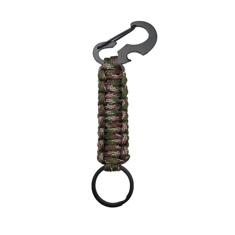 

Black Beetle Paracord Bottle Opener Keychain – Multifunctional Outdoor Gear