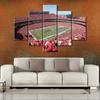 5Pcs Kansas City GEHA Field At Arrowhead Stadium Paintings Football Wall Art HD Print Home Decor No Framed 5 Panel Room Decor
