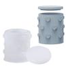 Jar Craft Silicone Molds DIY Flowerpot Candle Vessel Gypsum New Embossed Cup Molds