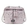Rhombus chain small bag women's new high-end bright diamond box bag shoulder messenger bag