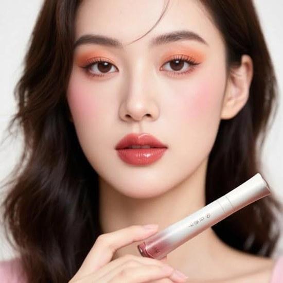 Official Hanayo Kinsai Lip Gloss Lipstick Japan Limited Color High-Quality Shine 3D Glass Film Texture Plump Dimension Refreshing Moisture Light Care