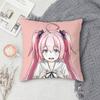T-Tensura Double-Sided Printed Square Pillow Cover Decorative Cushion Cover For Sofa Bedroom Bedside