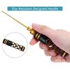 Hex Key Tool Set 4 Size Lightweight Ergonomic Handle Hex Screwdriver 1.5/2/2.5/3.0mm for Remote Control Car Repair Tasks