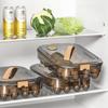 Boîte de conservation d'œufs à 24 compartiments Contenant de stockage alimentaire de qualité alimentaire pour réfrigérateur Utilisation au réfrigérateur