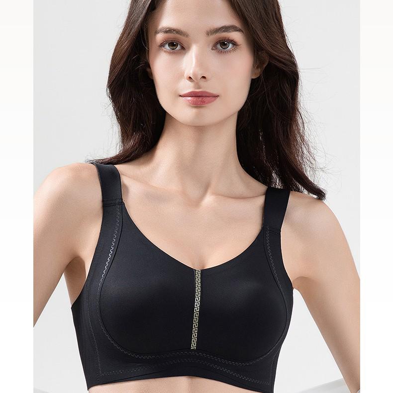 High Elastic Seamless Plus Size Wire-Free Bra with Bunny Ears