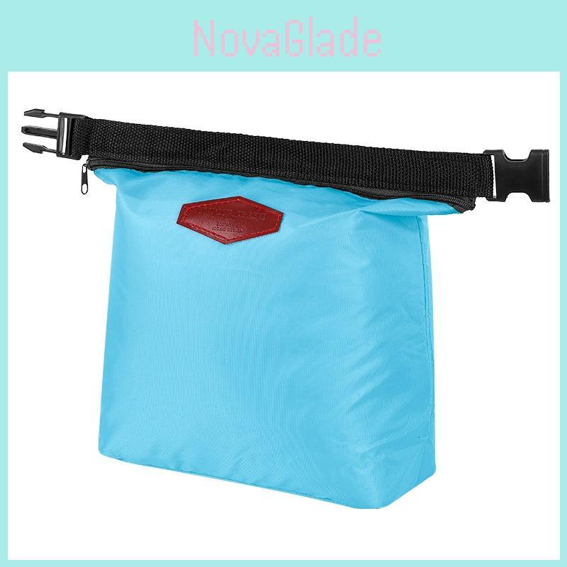 Trendy Cooler Bag With Insulation And Nylon Fabric For Work And Outdoor