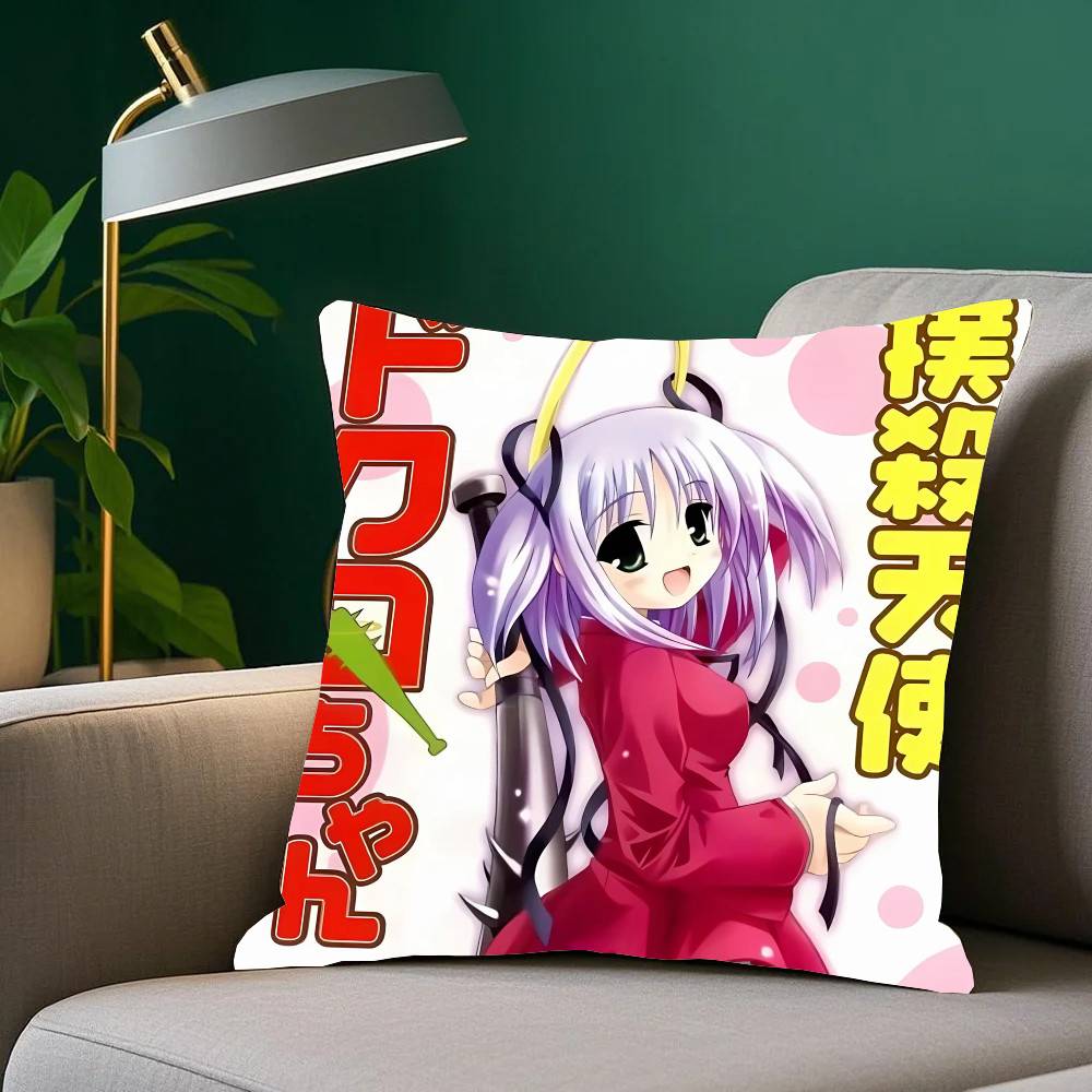 Bludgeoning Angel Dokuro-chan Anime Pillow Case Home Decor Throw For Sofa Bed Car Room Decor Gift Idea