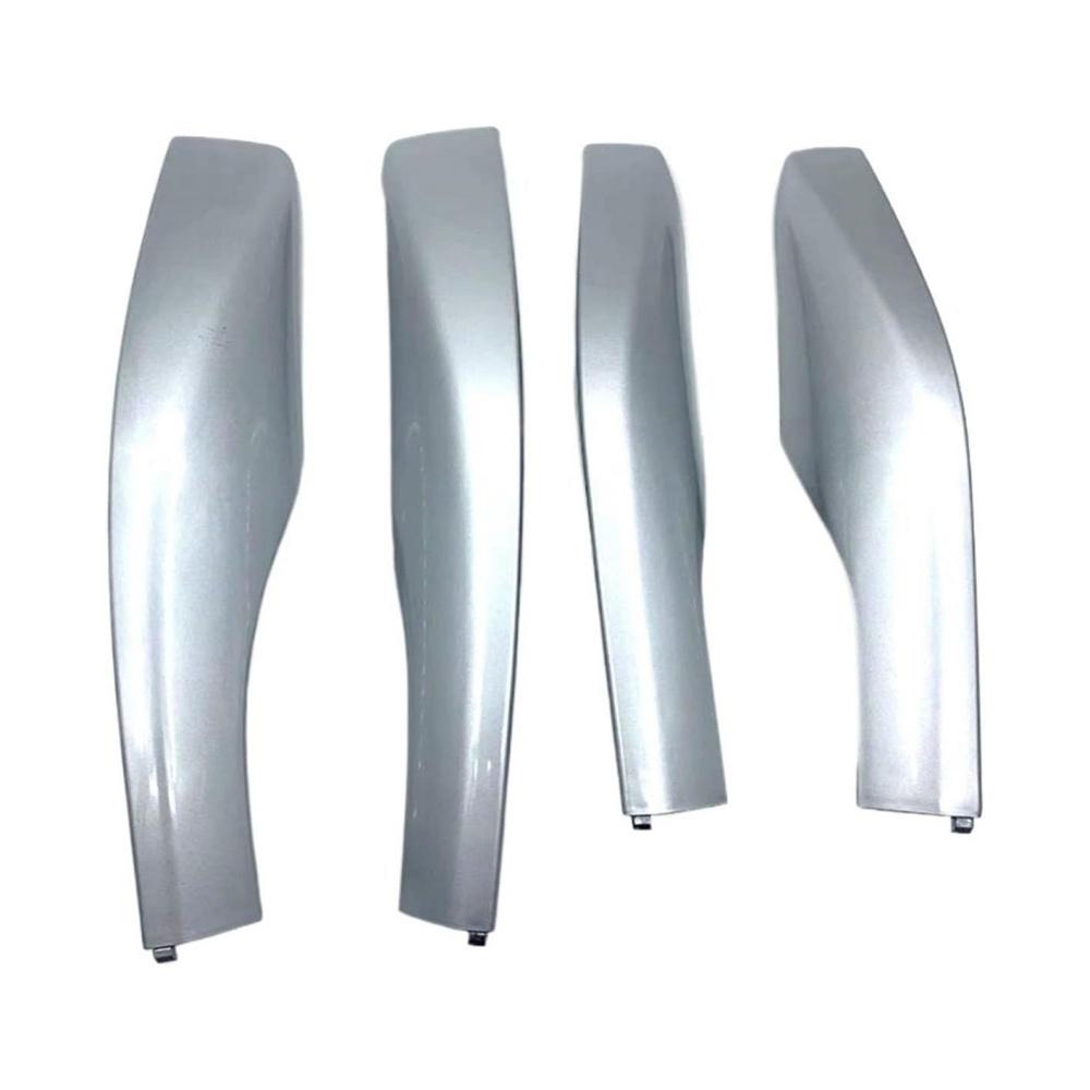Car Roof Rack End Cover Cap Silver For Lexus Rx350 Rx450H 2010-2015