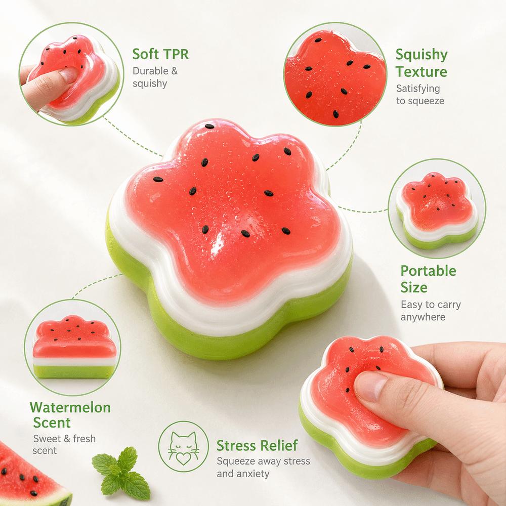 Cream Slime Anti-stress Squeeze Slow Rebound Stress Relief Toy Creative Decompression Toy  Gift
