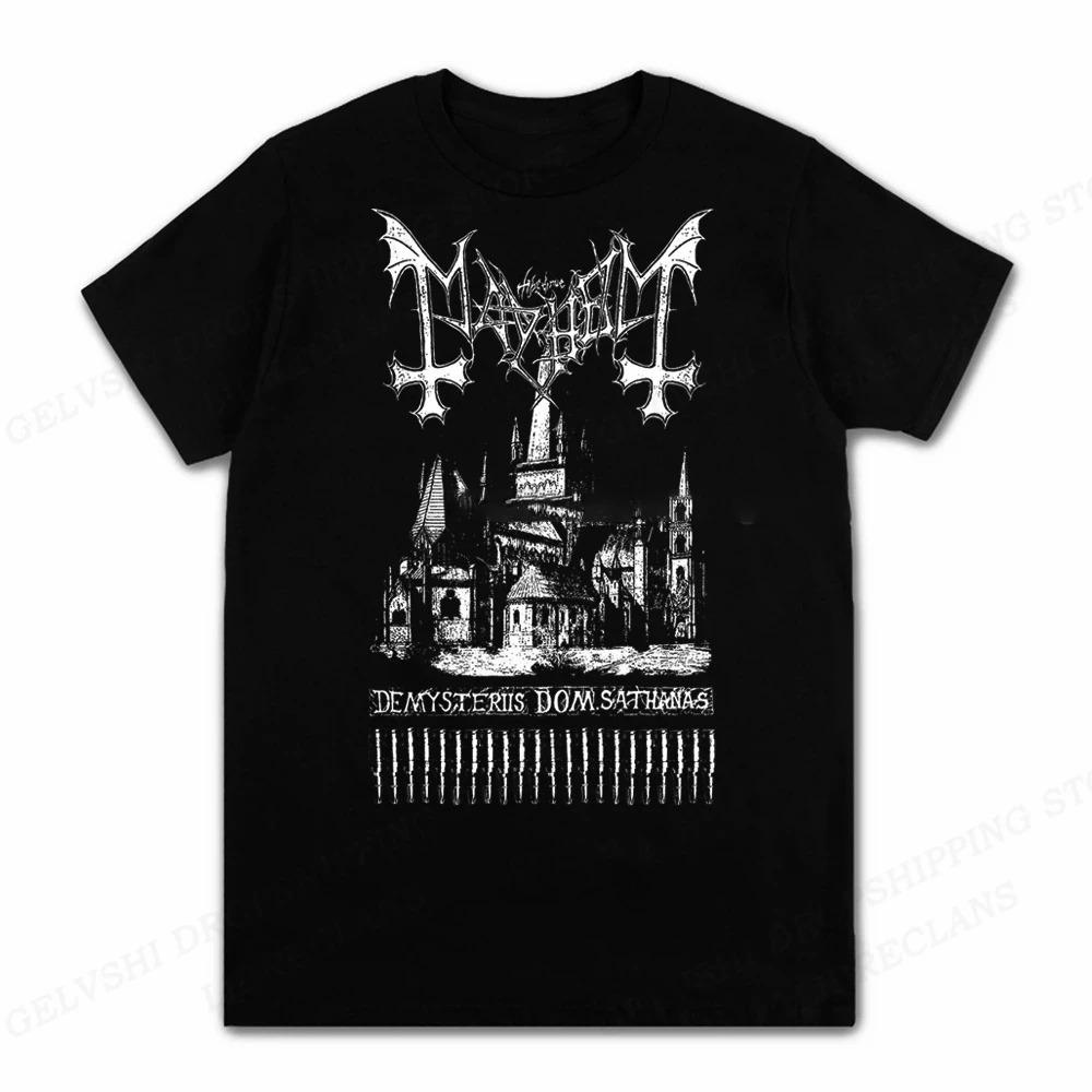 Rapper Mayhem Death T Shirt Men Fashion T-shirts Cotton Tshirt Kids Hip Hop Tops Tees Women Tshirt Anime Rock Camisetas Boy Tees