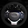 DIY Suede Car Steering Wheel Cover For Lexus IS250 IS200t IS300 NX200t IS350