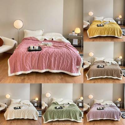 Tafu Velvet Blanket Is A Soft And Warm Thick Blanket That Is Comfortable, Measuring 200 X 230 Centimeters