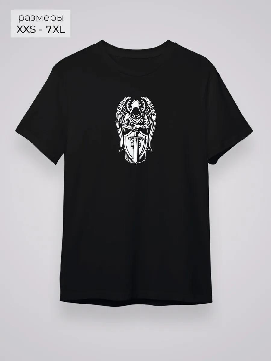 Angel print T-shirt L