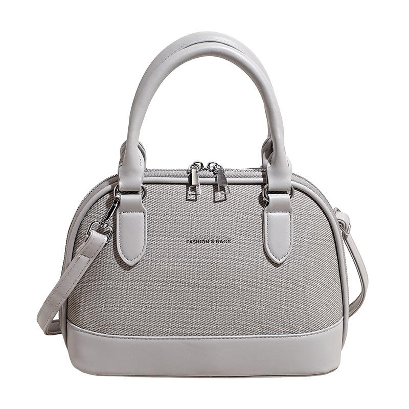 New simple portable women's bag fashion casual shoulder bag texture messenger bag