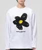 Geulaenpini Daisy Flower Regular Long Sleeve - White