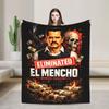 El Mencho Blankets Fleece Summer Air Conditioning Breathable Super Warm Throw Blanket for Bedding Travel Rug Piece