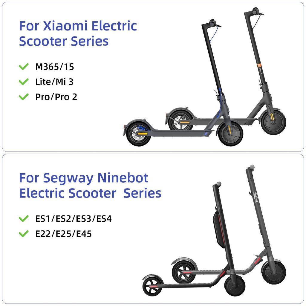 Schwarzes Ulip Lenkerverlängerungsset ohne Licht für Max G30 Roller