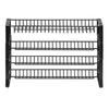 Spice Rack Organizer for Cabinet Seasoning Storage Set Wall Mounted 4 Pack