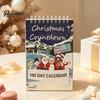 Festive Desk Accessories 2027 Christmas Advent Countdown Calendar, 100 Days Desktop Holiday Party Supplies Paper Flip Calendar for Home Office Decor
