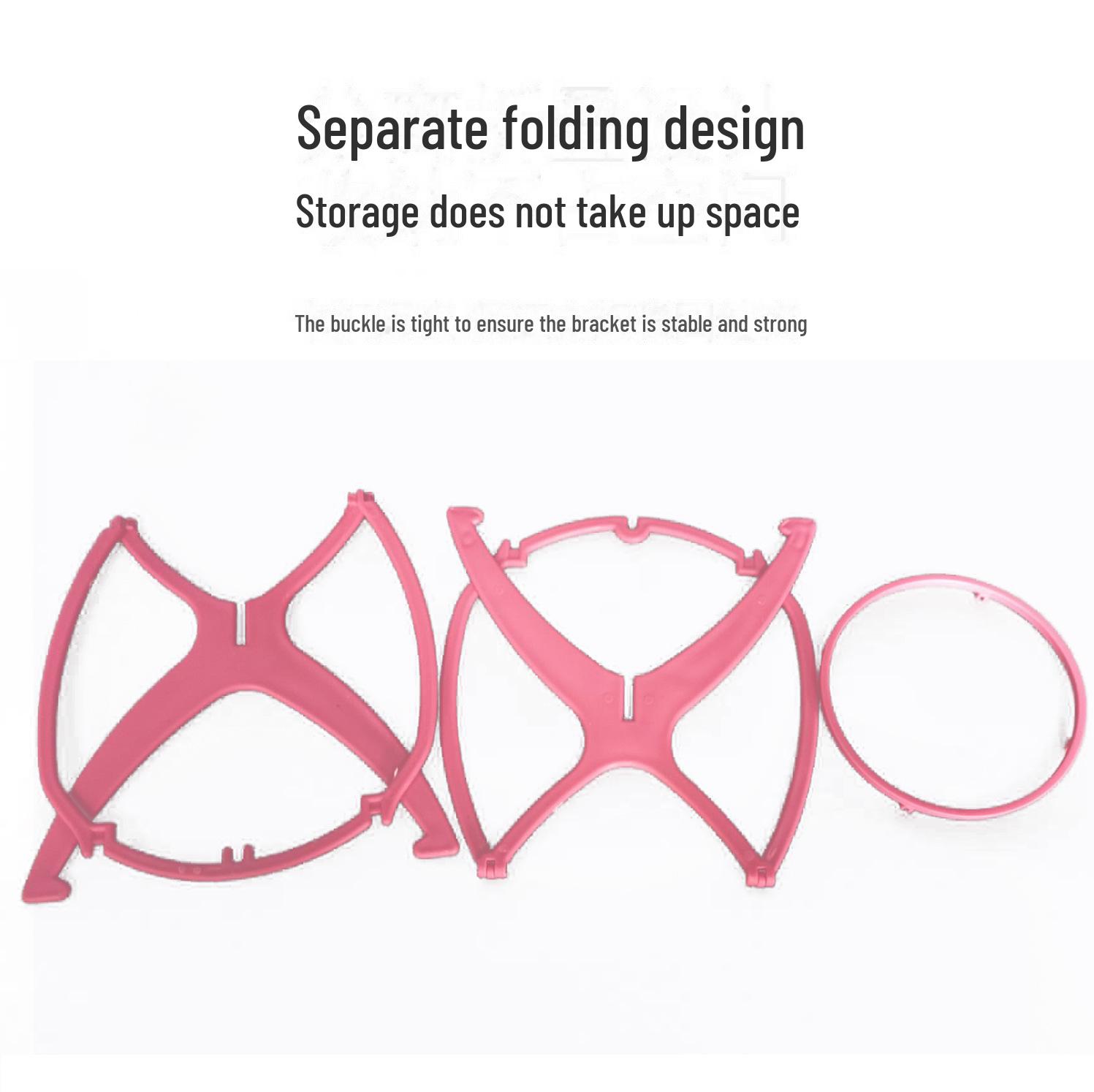 

Складная подставка для парика: Компактный и портативный, для удобного хранения париков. розовый