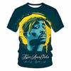 New Harajuku Men T-Shirt Fashion 2pac Graphic Hip Hop Streetwear Short Sleeve Summer Tops Casual Designer
