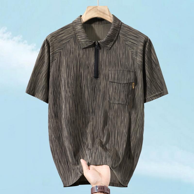 Nadměrná velikost 4XL-10XL Oversized Polo Tričko Letní Šortky Sety Vintage Oblečení Pánské 2dílná Sada