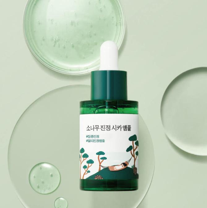 ROUND LAB Pine Calming Cica Ampoule for Sensitive & Troubled Skin 30ml