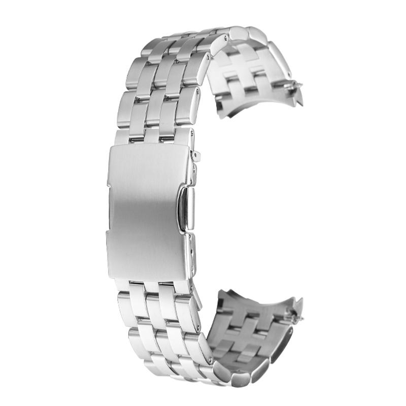 

23-мм ремешок из нержавеющей стали для мужских часов CITIZEN AT9031/9036/9037/9038/9010/9018, аксессуары для часов из тонкой стали, браслет 23mm серебряный