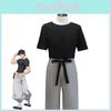 Jujutsu Kaisen Anime Cosplay Uniform With Polyester Material For Costume Parties And Events