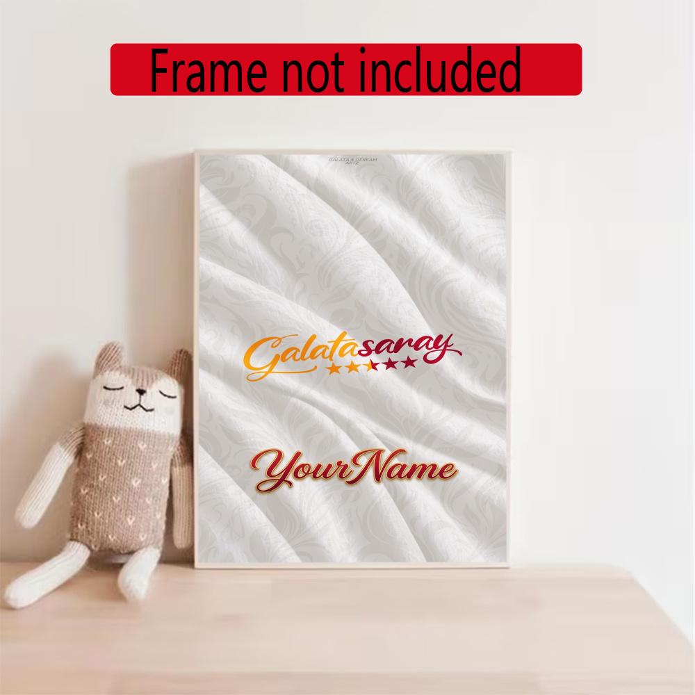 Galatasaray Personalized Name Diamond Paintings Mosaic Wall Round Diamond Art Painting Kits Embroidery Crystal Accessories Frameless