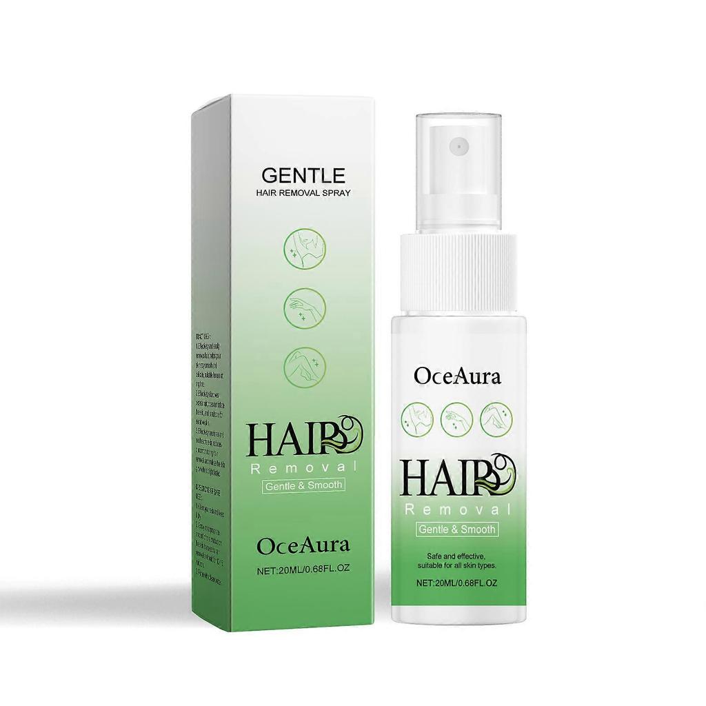 Nur für kurze Zeit!!Oceaura Sanftes und Glattes Haarentfernungsspray Spendet Feuchtigkeit, Sorgt für Langanhaltende Glätte, Praktisches Haarentfernungs-Pflegespray