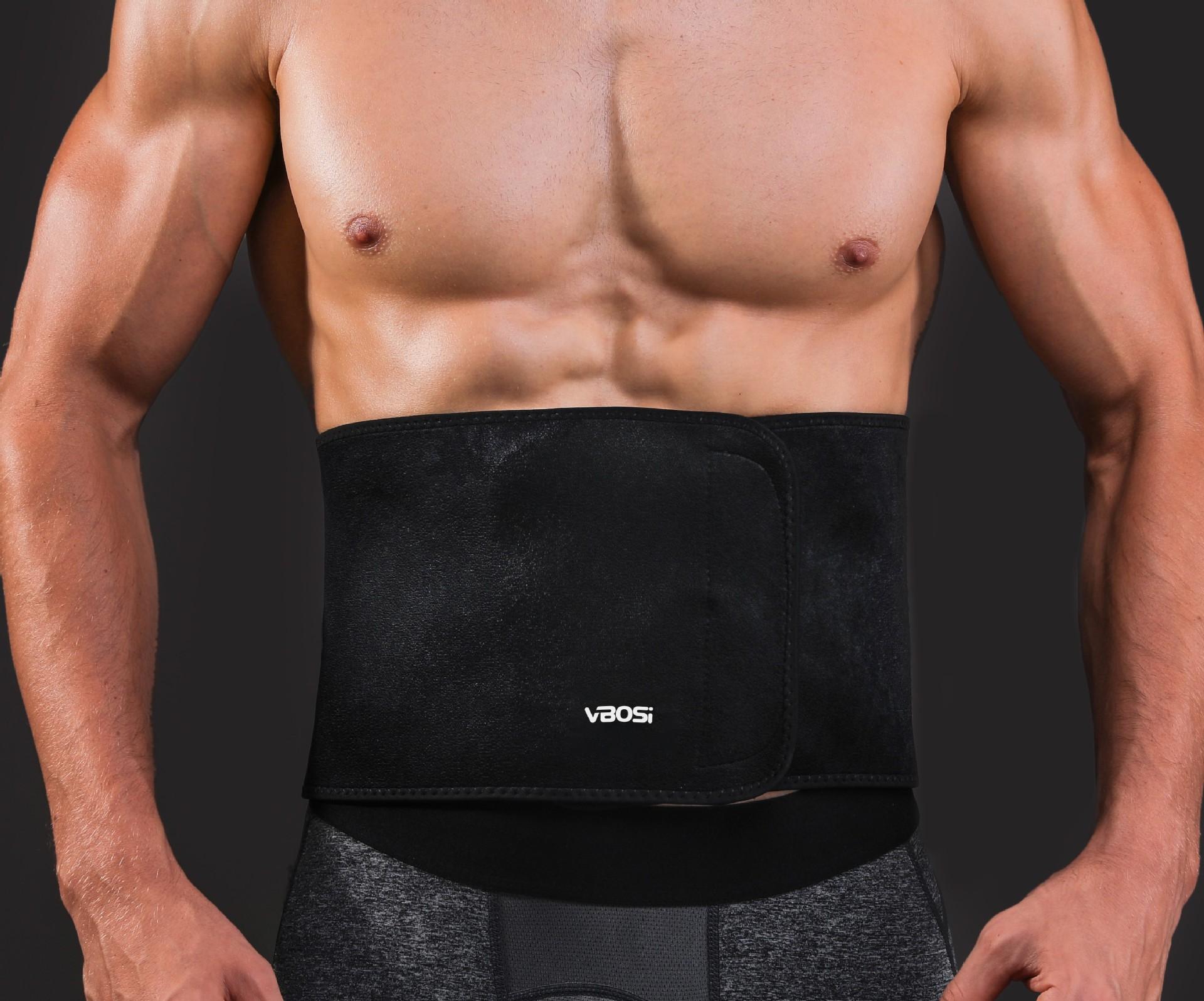 

Men S Neoprene Adjustable Waist Trainer Lumbar Support Sweat Belt Core Stability Weight Loss Waist Trimmer Spine Protector