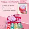 Langsam rückfedernde Kristallknete Knusprig Squishy Quetsch-Geräusch Spielzeug Squishy Fidget Spielzeug Schüler