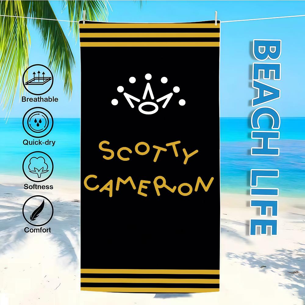 Towel Textile Bathrobe Beach C-CameronS-ES Quick-Drying Lightweight Portable Luxury Camping S-ScottyS-ES Swim Pool Travel