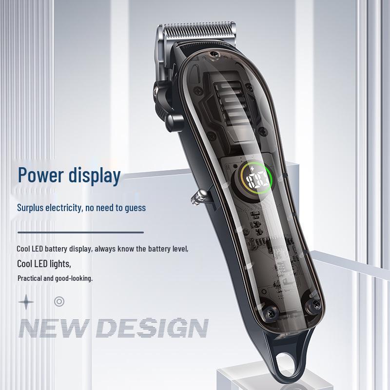 High-Power Pet Hair Clipper with Fine Steel Blade for Cats and Dogs