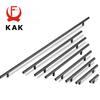 KAK 2" ~ 24'' Mânere Mânere Dreptunghiulare Tip T pentru Uși de Bucătărie Mânere pentru Dulapuri Diametru 10mm Mânere din Oțel Inoxidabil Accesorii pentru Mobilier