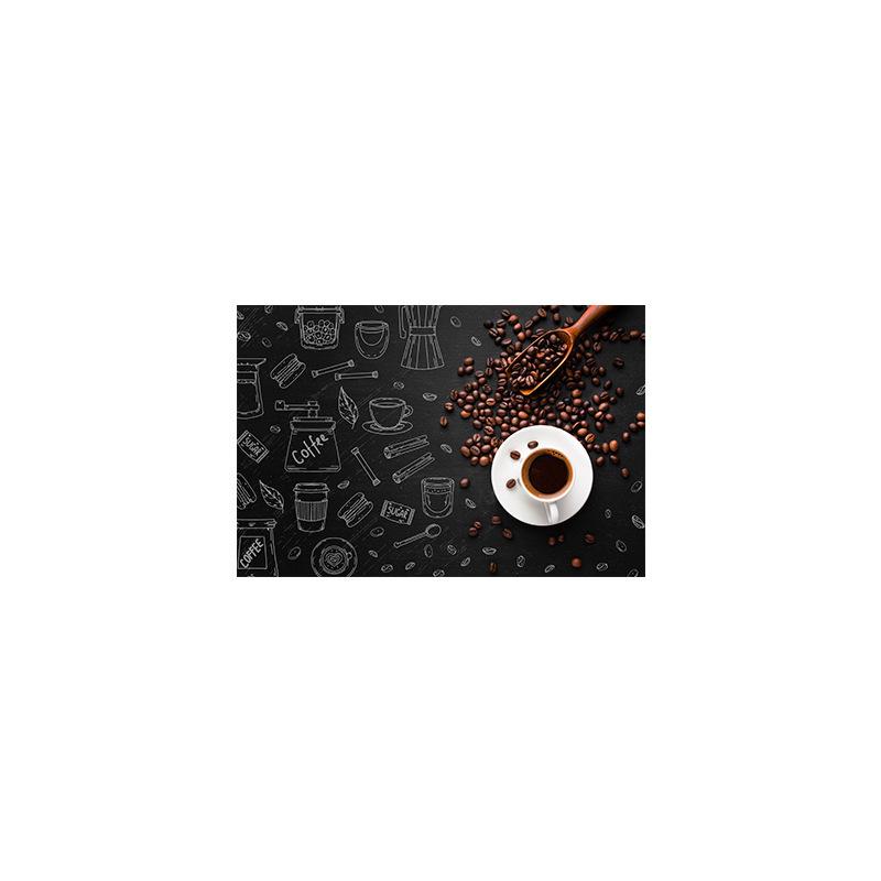American Minimalist Non-Slip Coffee Maker Mat - Absorbent & Quick-Drying for Dining Table, Bar, or Kitchen Countertop