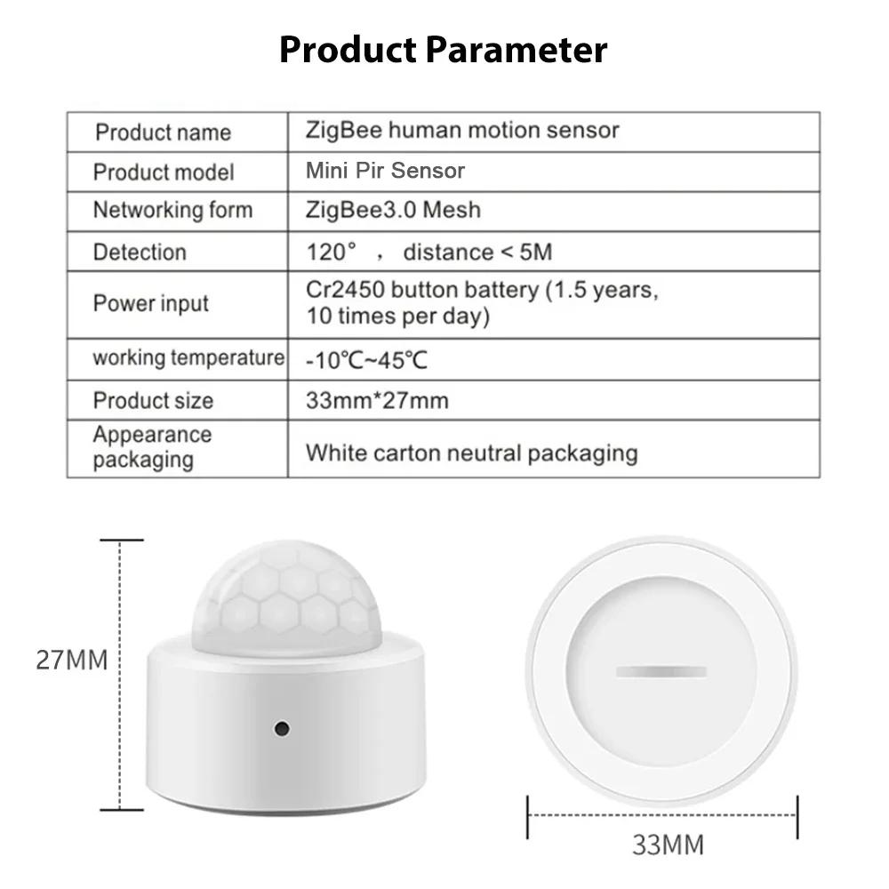 1PC Motion Sensor and Pir Infrared Wireless Human Motion Detector for Smart Home Smart Life Application In Conjunction with Alexa