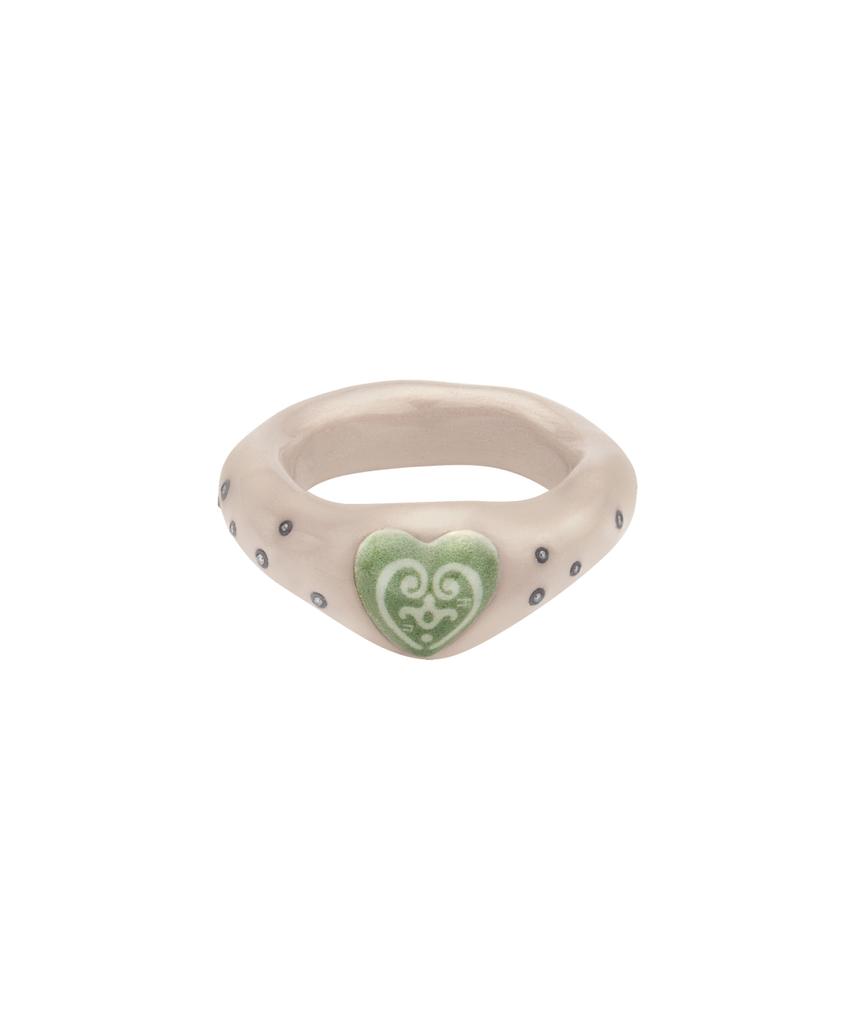 Nff Dotty Romance Ring-Beige
